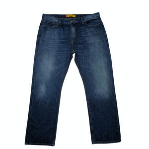 Filthy Dripped Men's Classic Dark Jeans 40x32 Straight Leg 100% Cotton
